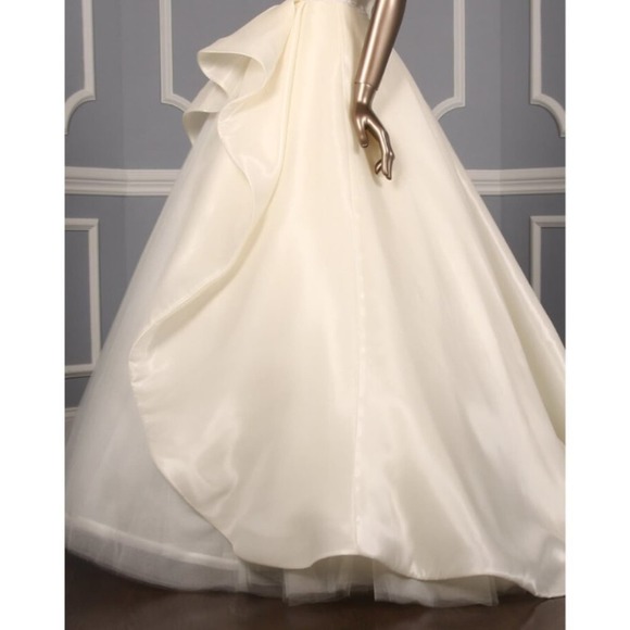 ISABELLE ARMSTRONG Jordyn Strapless Ballgown Wedding Dress Bridal Gown - Picture 6 of 12